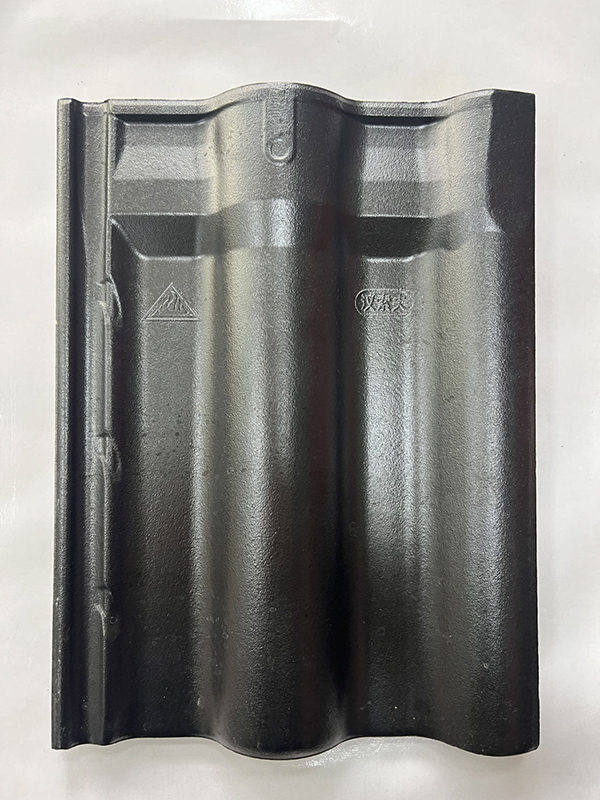 漢索夫6斤雙圓弧掛瓦 黑紫砂 300X400(定制款)