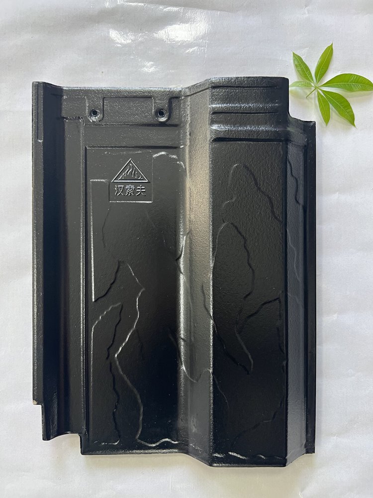 漢索夫6.5斤石板紋高拱反單波 黑紫砂 300X400(定制款)